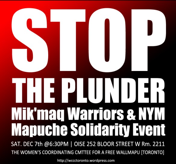 Stop the Plunder, Version 1 (2013) copy