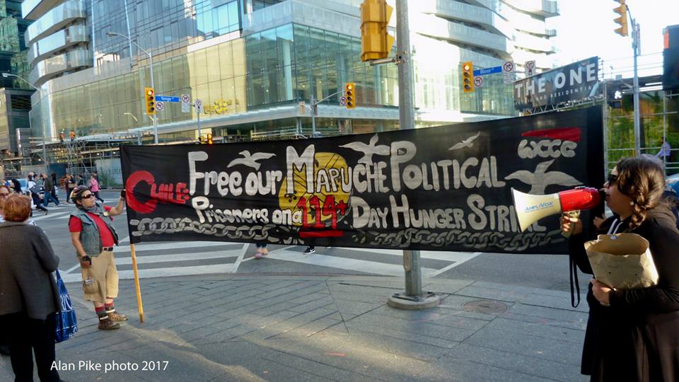 Mapuche protest sept 28 2017 2